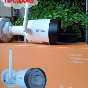 Вулична Wi-Fi відеокамера 2Mpx Dahua IPC-G22P IMOU Bullet Lite (2.8mm) – сумісна з Ajax