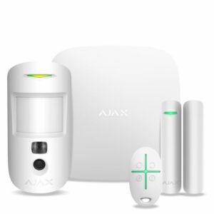 Комплект сигналізації Ajax StarterKit Cam Plus білий