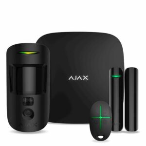 Комплект сигналізації Ajax StarterKit Cam Plus чорний