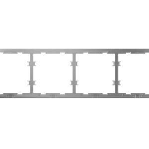 Ajax Frame (4 seats) - рамка для встановлення чотирьох сенсорних вимикачів Ajax LigthSwitch