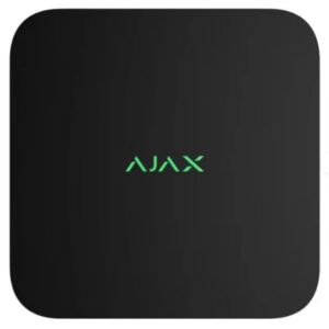 Ajax NVR (8-ch) - мережевий відеореєстратор на 8 каналів, чорний